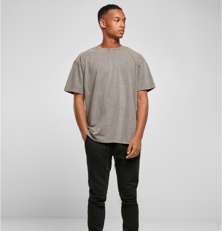 Bardzo gruby sprany T-shirt Oversize unisex Bardzo gruby sprany T-shirt Oversize unisex