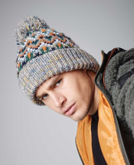 Włóczkowa czapka ocieplona kożuchem BEECHFIELD® Blizzard