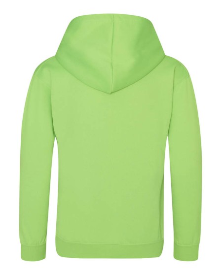 Jaskrawa bluza z kapturem JUST HOODS® Electric dla dziecka