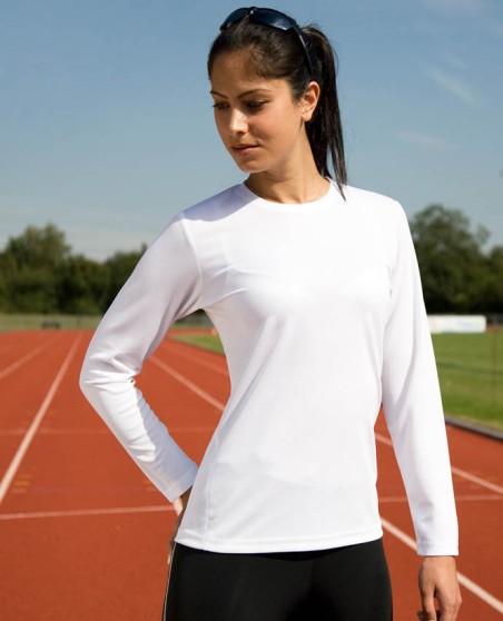 Szybkoschnąca koszulka z długimi rękawami SPIRO® dla pani Szybkoschnąca koszulka z długimi rękawami SPIRO® dla pani