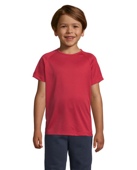 Raglanowy T-shirt szybkoschnący SOL'S® Sporty dla dziecka Raglanowy T-shirt szybkoschnący SOL'S® Sporty dla dziecka