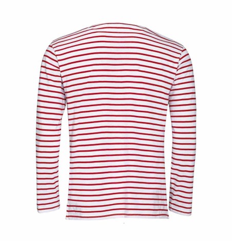 Męska koszulka w paski z długimi rękawami Męska koszulka w paski z długimi rękawami