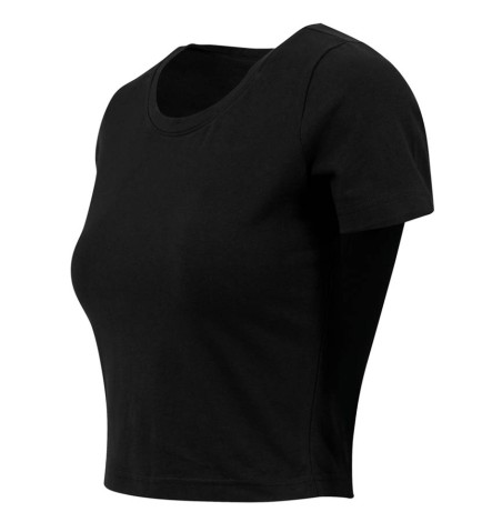 Bardzo krótki T-shirt damski