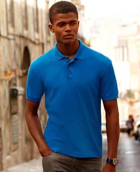 KOSZULKA POLO FRUIT OF THE LOOM 65/35 DLA PANA