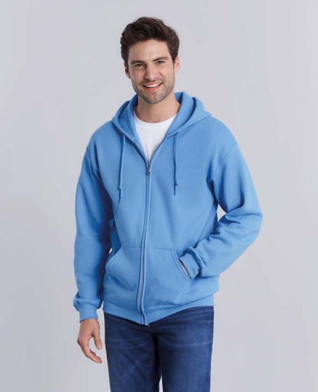 Bluza na zamek z kapturem GILDAN® dla pana