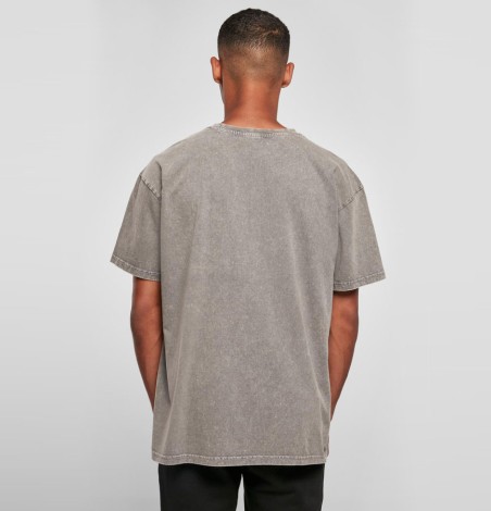 Bardzo gruby sprany T-shirt Oversize unisex (rozmiary: 3XL, 4XL, 5XL)