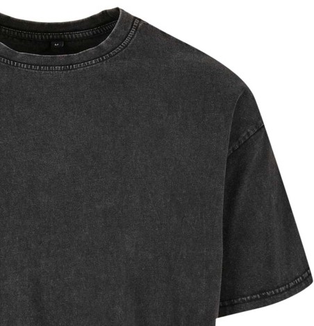 Bardzo gruby sprany T-shirt Oversize unisex (rozmiary: 3XL, 4XL, 5XL)