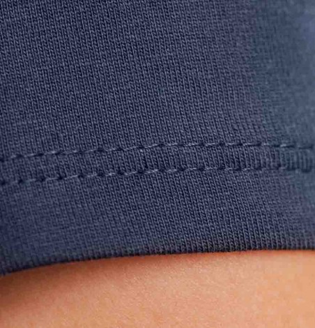 Damski organiczny luksusowy T-shirt z dekoltem V - pranie 60°C