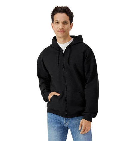 Rozpinana bluza SOFTSTYLE® z kapturem unisex