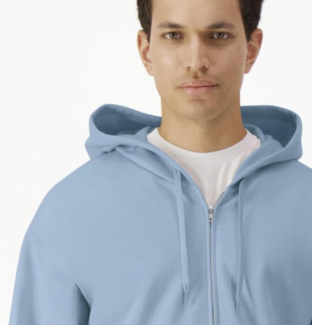Rozpinana bluza SOFTSTYLE® z kapturem unisex