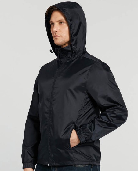 Kurtka przeciwwiatrowa z kapturem GILDAN® Hammer™ dla pana