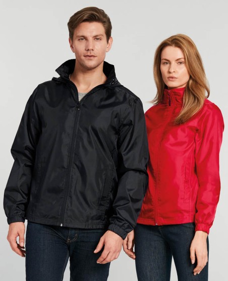 Kurtka przeciwwiatrowa z kapturem GILDAN® Hammer™ dla pana