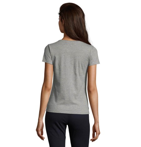 T-shirt damski w serek Imperial