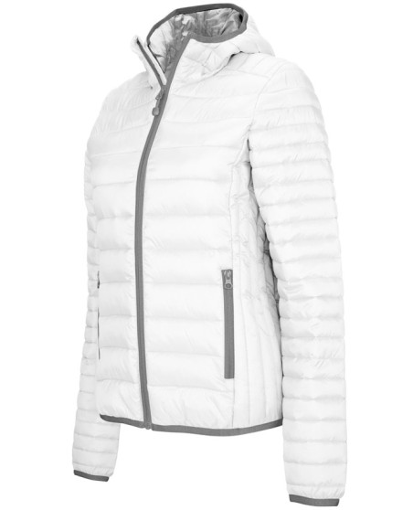 Lekka pikowana kurtka z kapturem KARIBAN® z woreczkiem dla pani Lekka pikowana kurtka z kapturem KARIBAN® z woreczkiem dla pani