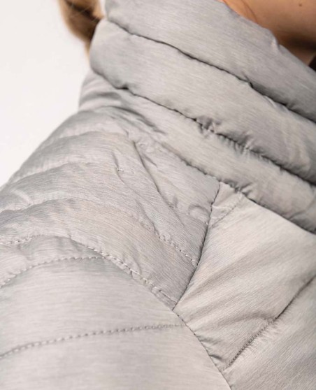 Lekka pikowana kurtka bez kaptura KARIBAN® z woreczkiem dla pani