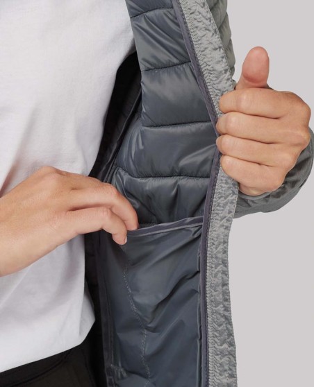 Lekka pikowana kurtka bez kaptura KARIBAN® z woreczkiem dla pani