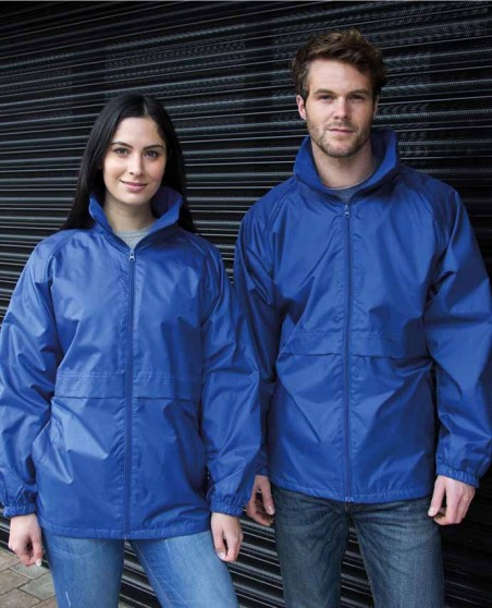 Przeciwdeszczowa kurtka z polarową podszewką RESULT®