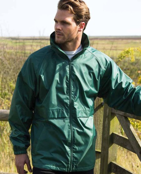 Przeciwdeszczowa kurtka z polarową podszewką RESULT®