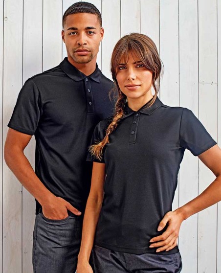 Szybkoschnące polo PREMIER® z recyklingu dla pana