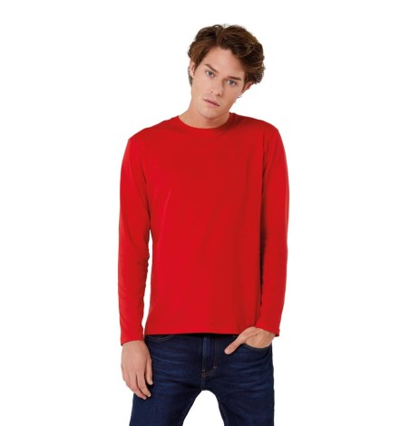 Męski lekki T-shirt z długimi rękawami #E150
