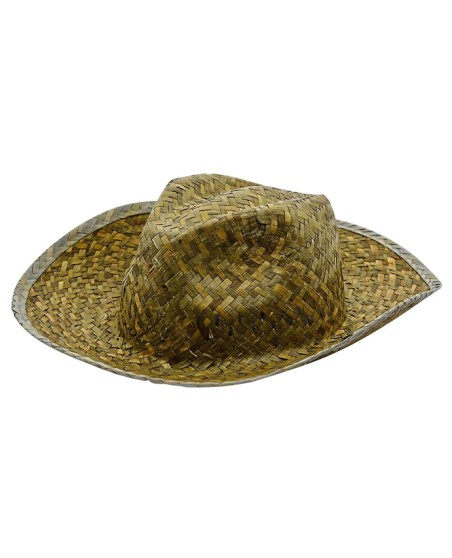 Kapelusz ze słomy z szerokim rondem PRINTWEAR®