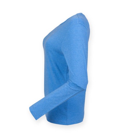 Damska elastyczna koszulka z długimi rękawami Feel Good Damska elastyczna koszulka z długimi rękawami Feel Good