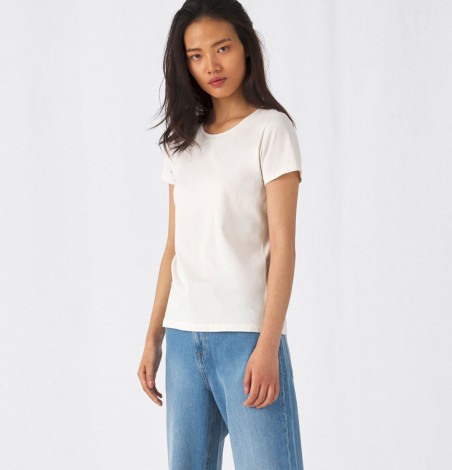 Damski lekki T-shirt organiczny E150