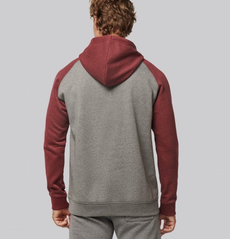 Bluza bejsbolowa z kapturem Bluza bejsbolowa z kapturem