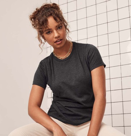 Damski lekki T-shirt CVC