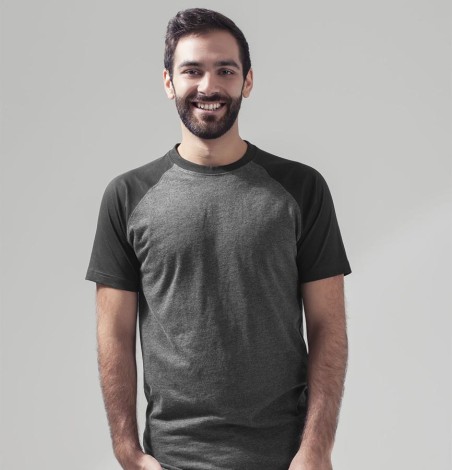 Męski T-shirt bejsbolowy Męski T-shirt bejsbolowy