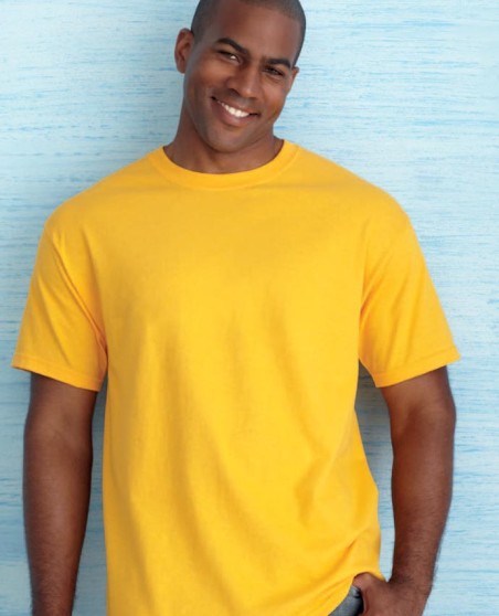 Koszulka GILDAN® z grubej bawełny dla pana