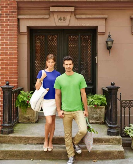 Koszulka GILDAN® z grubej bawełny dla pana