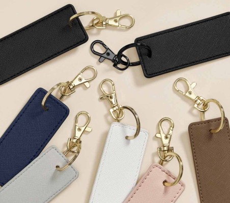 Prostokątna przywieszka do kluczy BAGBASE® Boutique