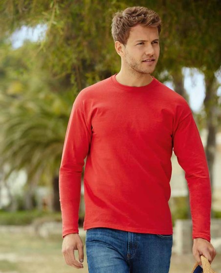 KOSZULKA Z DŁUGIMI RĘKAWAMI FRUIT OF THE LOOM DLA PANA