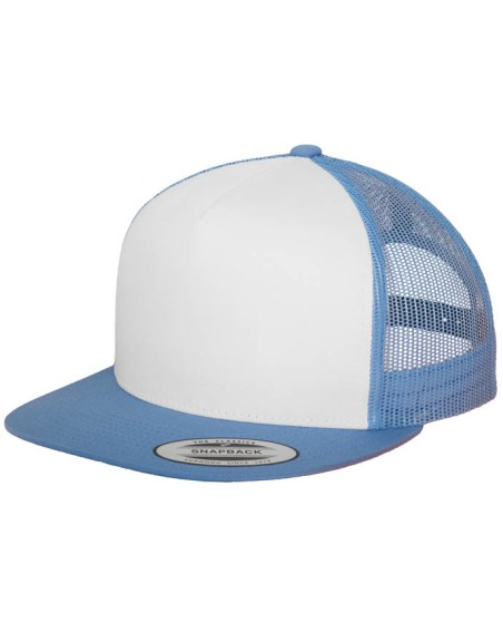 Kontrastowa czapka z siatką FLEXFIT® Trucker Snapback