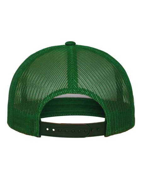 Kontrastowa czapka z siatką FLEXFIT® Trucker Snapback