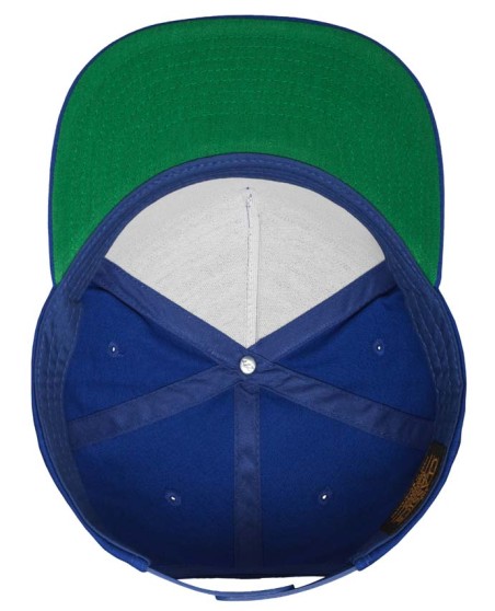 Klasyczna czapka z płaskim daszkiem FLEXFIT® Snapback 5 paneli