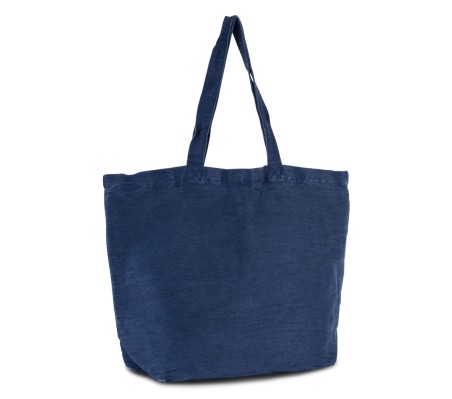 Jutowo-bawełniana torba z podszewką KIMOOD®