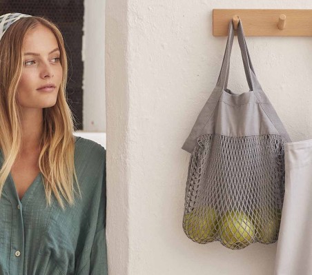 Mała siatka na zakupy z bawełny organicznej WESTFORD MILL®