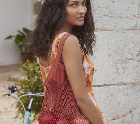 Mała siatka na zakupy z bawełny organicznej WESTFORD MILL®