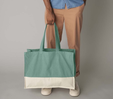 Organiczna dwukolorowa torba na zakupy WESTFORD MILL® EarthAware®