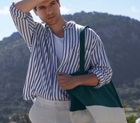 Organiczna dwukolorowa torba na zakupy WESTFORD MILL® EarthAware®