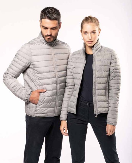 Lekka pikowana kurtka bez kaptura KARIBAN® z woreczkiem dla pana