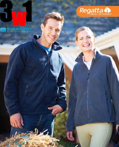 Przeciwdeszczowa kurtka systemowa 3 w 1 REGATTA® Defender III dla pani