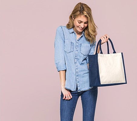 Torba z juty i bawełny WESTFORD MILL® Midi