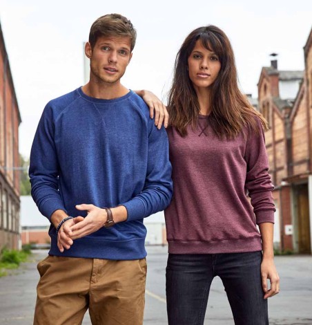 Męska organiczna bluza raglanowa Męska organiczna bluza raglanowa