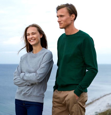 Gruba bluza unisex z bawełny organicznej