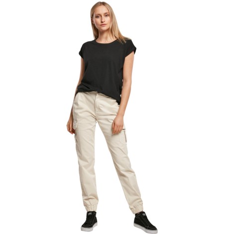 Damski top z mini rękawkami Damski top z mini rękawkami