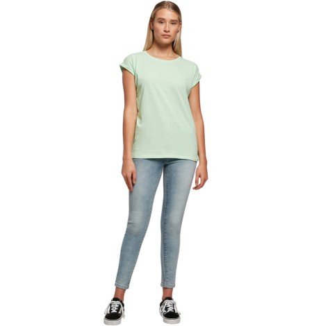 Damski top z mini rękawkami Damski top z mini rękawkami