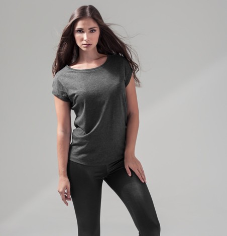 Damski top z mini rękawkami Damski top z mini rękawkami